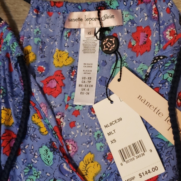 Nanette Lepore Cold Shoulder Top - Picture 3 of 6